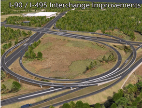 Mass Dot I-95/I-495 Interchange