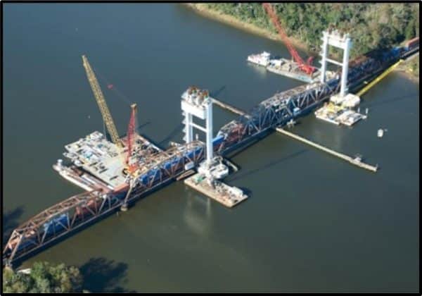 CSX Mobile River Vertical Lift Bridge