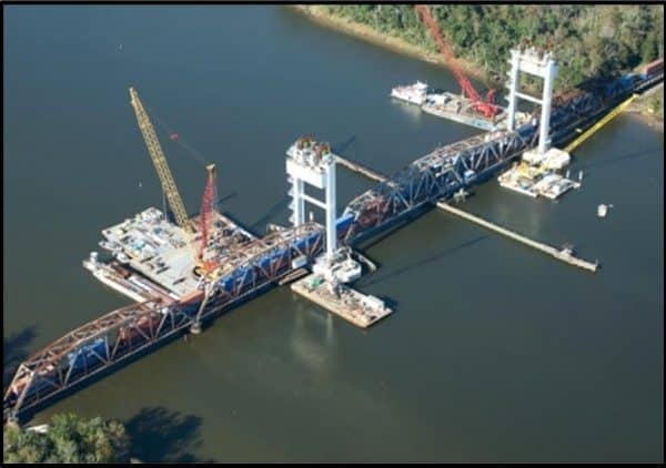 CSX Mobile River Vertical Lift Bridge